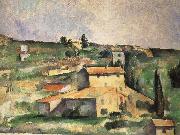 Paul Cezanne countryside Beverley oil on canvas